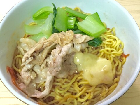 簡単☆海老トマトラーメン